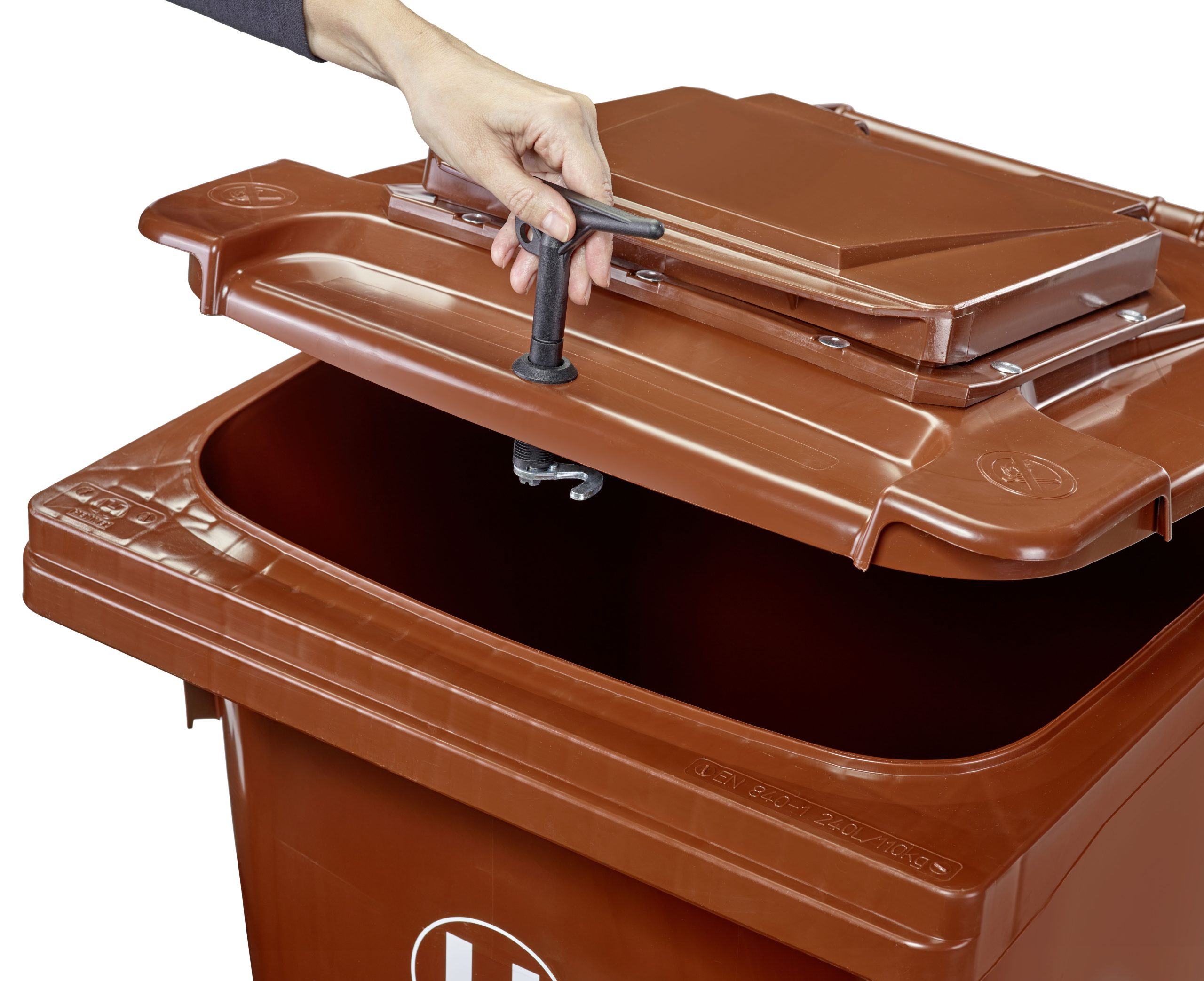 Communal Food Bin with inner lid + lock