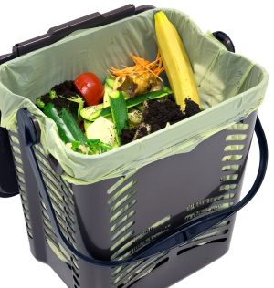 STELO 7 Litre with liner and food waste